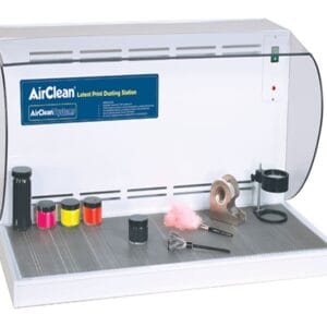 Downdraft Latent Print Dusting Station
